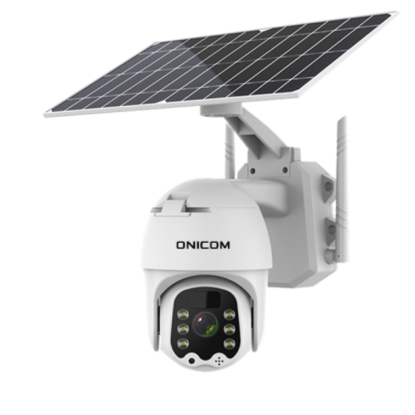 Camera supraveghere 4G cu panou solar , 4MP , acumulatori tip 21700